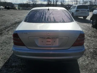 2001 Mercedes-Benz S-Class with VIN WDBNG75J11A162631, listed as a Copart auction lot 52103705 with 215,870 mi miles and Salvage Title. Bid and sale history available at carsss.com. Image 6.