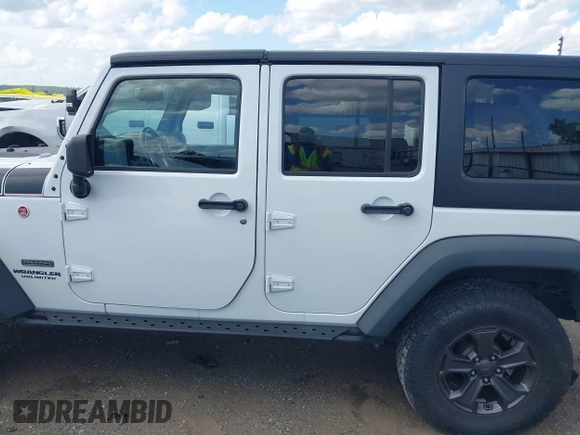 2017 Jeep Wrangler Unlimited Rubicon Recon with VIN 1C4BJWFG1HL693572, listed as a IAAI auction lot 42601855 with 64,342 mi miles and . Bid and sale history available at DreamBid. Image 14.