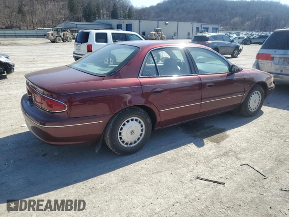 1998 Buick Century Limited with VIN 2G4WY52M7W1467411, listed as a Copart auction lot 47839065 with 124,349 mi miles and Salvage Title. Bid and sale history available at carsss.com. Image 3.