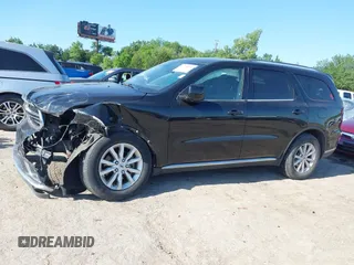 2019 Dodge Durango SXT Plus with VIN 1C4RDJAG7KC585514, listed as a IAAI auction lot 42233631 with 135,496 mi miles and . Bid and sale history available at DreamBid. Image 15.