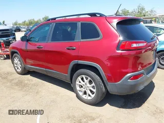 2016 Jeep Cherokee Sport with VIN 1C4PJLAB5GW281944, listed as a IAAI auction lot 42627685 with 117,954 mi miles and . Bid and sale history available at DreamBid. Image 3.