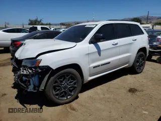 2021 Jeep Grand Cherokee Limited with VIN 1C4RJFBG6MC670190, listed as a Copart auction lot 57999225 with 59,713 mi miles and Salvage title. Bid and sale history available at DreamBid. Image 1.