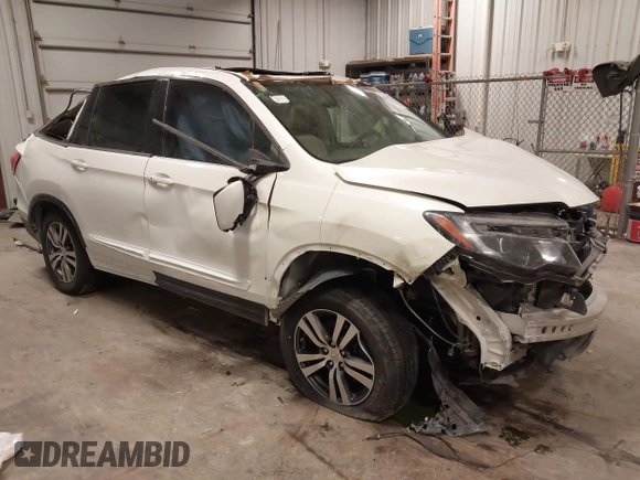 2016 Honda Pilot EX-L with VIN 5FNYF6H79GB019440, listed as a IAAI auction lot 41375747 with 199,535 mi miles. Bid and sale history available at carsss.com. Image 1.