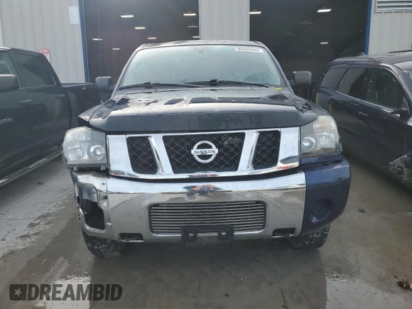 2010 Nissan Titan XE with VIN 1N6AA0EJ8AN313124, listed as a Copart auction lot 82052444 with 160,023 mi miles and Salvage Title. Bid and sale history available at carsss.com. Image 5.