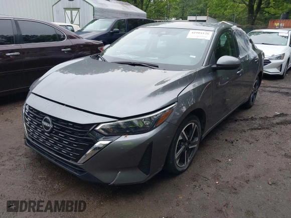 2024 Nissan Sentra SV with VIN 3N1AB8CV2RY332015, listed as a IAAI auction lot 42504126 with 21,009 mi miles and . Bid and sale history available at DreamBid. Image 2.