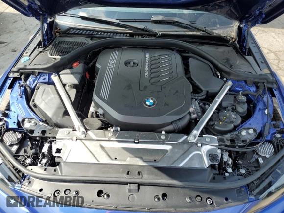 2023 BMW 4 Series M440i xDrive with VIN WBA63AT03PCM23132, listed as a Copart auction lot 60886203 with 1,340 mi miles. Bid and sale history available at carsss.com. Image 11.