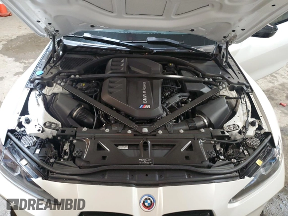 2022 BMW M4 Competition xDrive with VIN WBS43AZ00NCK57076, listed as a Copart auction lot 82327573 with 11,497 mi miles. Bid and sale history available at carsss.com. Image 13.