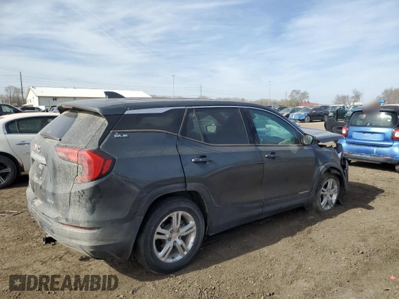 2020 GMC Terrain SLE with VIN 3GKALTEVXLL201207, listed as a Copart auction lot 49579025 with 60,033 mi miles and Salvage title. Bid and sale history available at DreamBid. Image 3.