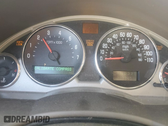 2006 Buick Rendezvous with VIN 3G5DA03LX6S572657, listed as a Copart auction lot 47974045 with 213,347 mi miles and Salvage Title. Bid and sale history available at DreamBid. Image 9.