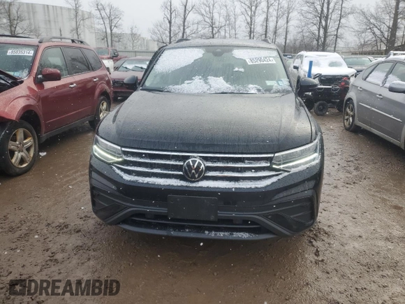 2023 Volkswagen Tiguan S with VIN 3VVFB7AX3PM102667, listed as a Copart auction lot 85290424 with 15,436 mi miles and Salvage title. Bid and sale history available at DreamBid. Image 5.