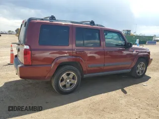 2007 Jeep Commander Sport with VIN 1J8HG48P27C611625, listed as a Copart auction lot 62676385 with 188,477 mi miles and Clean title. Bid and sale history available at DreamBid. Image 3.
