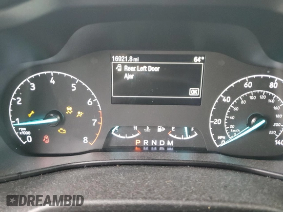2022 Ford Transit Connect XL with VIN NM0LS7S26N1539364, listed as a Copart auction lot 70325994 with 16,921 mi miles and Non repairable. Bid and sale history available at DreamBid. Image 9.