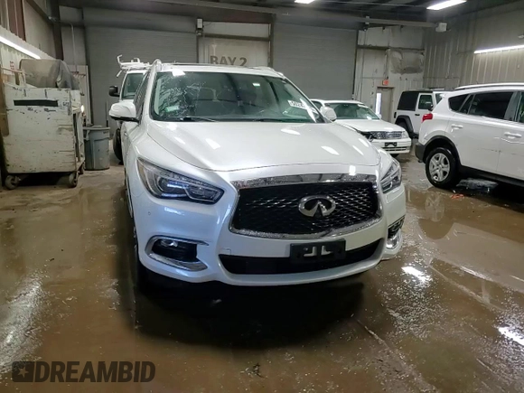 2020 Infiniti QX60 Luxe with VIN 5N1DL0MM5LC537886, listed as a Copart auction lot 50243325 with 50,241 mi miles and Salvage Title. Bid and sale history available at DreamBid. Image 13.