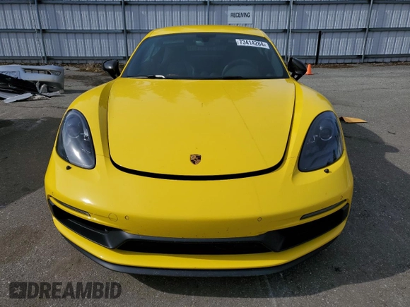 2018 Porsche 718 Cayman S z VIN WP0AB2A84JK279683, wystawiony jako Copart lot #73414284 z przebiegiem 48 619 mil mil oraz Szkoda całkowita • Salvage title. Historia ofert i sprzedaży dostępna na DreamBid. Obrazek 5.