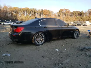 2011 BMW 7 Series 740Li with VIN WBAKB4C53BC392519, listed as a Copart auction lot 41449605 with 71,670 mi miles and Non Repairable. Bid and sale history available at carsss.com. Image 3.