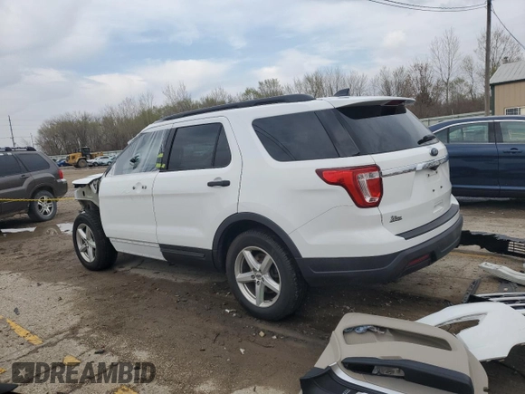 2018 Ford Explorer with VIN 1FM5K7B87JGB40658, listed as a Copart auction lot 52546795 with 74,297 mi miles and Salvage title. Bid and sale history available at DreamBid. Image 2.