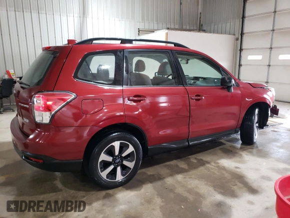 2018 Subaru Forester z VIN JF2SJABC4JH404359, wystawiony jako Copart lot #59132405 z przebiegiem 28 805 mil mil oraz Szkoda całkowita • Salvage title. Historia ofert i sprzedaży dostępna na DreamBid. Obrazek 3.