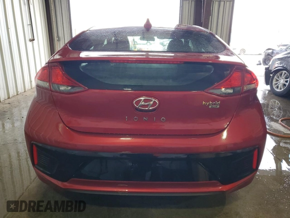 2019 Hyundai Ioniq Blue with VIN KMHC65LC9KU112768, listed as a Copart auction lot 45790465 with 132,404 mi miles and Salvage Title. Bid and sale history available at DreamBid. Image 6.