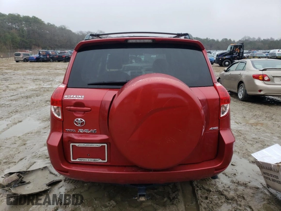 2008 Toyota RAV4 Limited with VIN JTMBK31V186029191, listed as a Copart auction lot 82804544 with 224,118 mi miles and Salvage title. Bid and sale history available at DreamBid. Image 6.