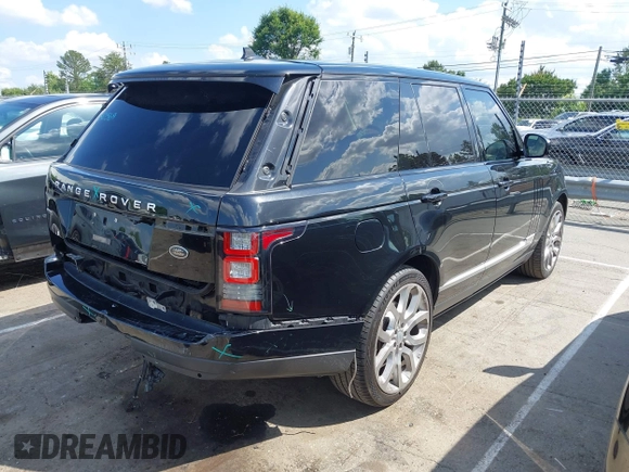 2016 Land Rover Range Rover Supercharged with VIN SALGS2EF6GA254200, listed as a IAAI auction lot 42327143 with 71,964 mi miles and . Bid and sale history available at DreamBid. Image 4.