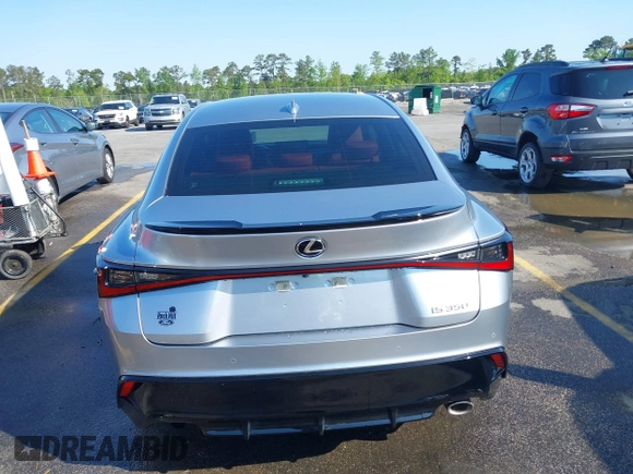 2022 Lexus IS 350 F Sport z VIN JTHGZ1B26N5053772, wystawiony jako IAAI lot #41966565 z przebiegiem 45 020 mil mil oraz . Historia ofert i sprzedaży dostępna na DreamBid. Obrazek 16.