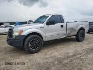 2014 Ford F-150 XL с VIN 1FTMF1CM9EKF29947, выставлен на аукционе Copart как лот 57412785 с пробегом 250 470 миль миль и Списание • Salvage title. История ставок и продаж доступна на DreamBid. Изображение 1.
