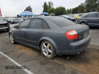 2003 Audi A4 1.8T with VIN WAUJC68E63A100999, listed as a Copart auction lot 71874764 with 105,769 mi miles and Clean Title. Bid and sale history available at carsss.com. Image 2.