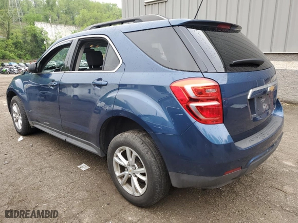 2016 Chevrolet Equinox LT with VIN 2GNALCEK8G6308422, listed as a Copart auction lot 60312474 with 74,951 mi miles and Salvage Title. Bid and sale history available at carsss.com. Image 2.