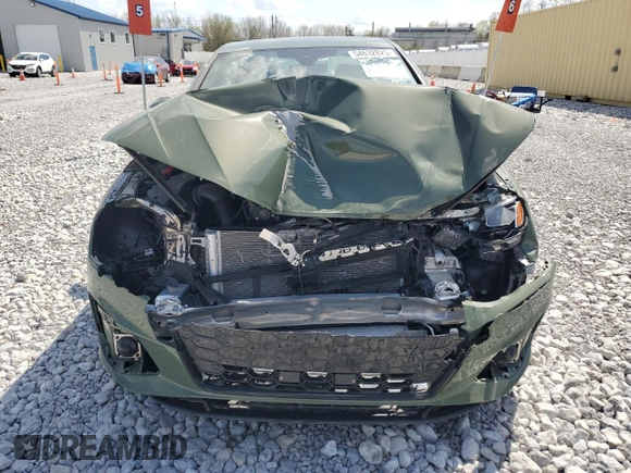 2025 Audi A4 S line Premium Plus with VIN WAUEAAF48SN000964, listed as a Copart auction lot 54632825 with 9,912 mi miles and Salvage Title. Bid and sale history available at DreamBid. Image 5.