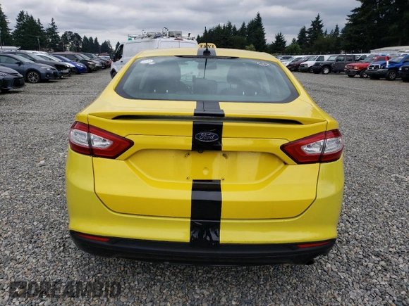 2013 Ford Fusion Titanium Hybrid with VIN 3FA6P0RU7DR326224, listed as a Copart auction lot 61597825 with 256,880 mi miles and Salvage title. Bid and sale history available at DreamBid. Image 6.