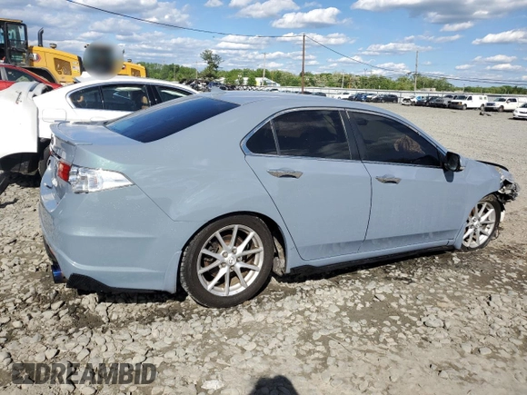 2011 Acura TSX with VIN JH4CU2F66BC012226, listed as a Copart auction lot 55522835 with 111,723 mi miles and Salvage title. Bid and sale history available at DreamBid. Image 3.
