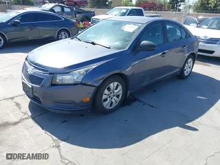 2013 Chevrolet Cruze LS with VIN 1G1PA5SG8D7298080, listed as a IAAI auction lot 42004205 with 127,834 mi miles. Bid and sale history available at carsss.com. Image 6.