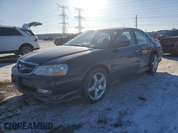 2002 Acura TL Type S w/Navigation with VIN 19UUA56902A007109, listed as a Copart auction lot 45857945 with 250,830 mi miles and Salvage Title. Bid and sale history available at carsss.com. Image 1.