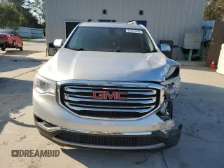 2017 GMC Acadia SLT with VIN 1GKKNMLAXHZ196823, listed as a Copart auction lot 75655254 with 57,257 mi miles and Salvage Title. Bid and sale history available at carsss.com. Image 5.