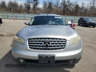 2003 Infiniti FX w/Options with VIN JNRAS08W03X208799, listed as a Copart auction lot 52866345 with 229,666 mi miles and Salvage Title. Bid and sale history available at carsss.com. Image 5.