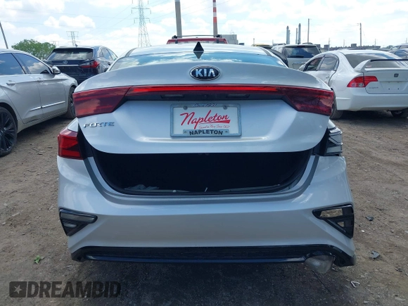 2021 Kia Forte LXS with VIN 3KPF24AD4ME302515, listed as a IAAI auction lot 42204617 with 33,354 mi miles and . Bid and sale history available at DreamBid. Image 16.