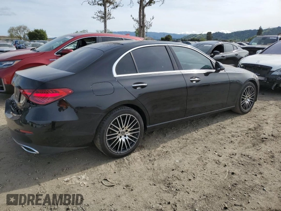 2023 Mercedes-Benz C 300 z VIN W1KAF4GB9PR127388, wystawiony jako Copart lot #52206855 z przebiegiem 40 693 mil mil oraz Szkoda całkowita • Salvage title. Historia ofert i sprzedaży dostępna na DreamBid. Obrazek 3.