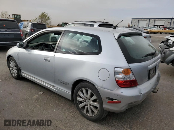 2005 Honda Civic Si with VIN SHHEP33595U503723, listed as a Copart auction lot 48775135 with 128,523 mi miles and Salvage Title. Bid and sale history available at DreamBid. Image 2.