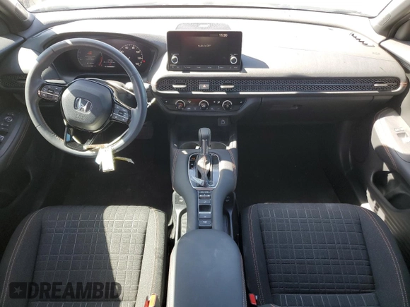 2024 Honda HR-V Sport with VIN 3CZRZ2H56RM708508, listed as a Copart auction lot 57341425 with 14,709 mi miles and Salvage title. Bid and sale history available at DreamBid. Image 8.