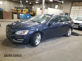 2015 Volvo V60 T5 Drive-E Platinum with VIN YV140MEM5F1247533, listed as a Copart auction lot 45919435 with 142,865 mi miles and Clean title. Bid and sale history available at DreamBid. Image 1.