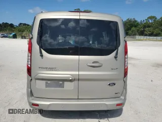 2015 Ford Transit Connect XLT with VIN NM0GS9F77F1185066, listed as a Copart auction lot 52049115 with 85,359 mi miles and Salvage title. Bid and sale history available at DreamBid. Image 6.