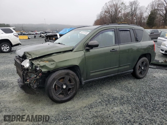 2009 Jeep Compass North with VIN 1J4FT47BX9D192298, listed as a Copart auction lot 45315155 with 111,616 mi miles and Salvage Title. Bid and sale history available at carsss.com. Image 1.