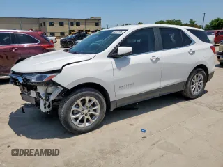 2021 Chevrolet Equinox LT with VIN 2GNAXKEV6M6143670, listed as a Copart auction lot 64507565 with 35,238 mi miles and Clean title. Bid and sale history available at DreamBid. Image 1.