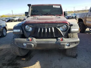 2021 Jeep Wrangler Unlimited Rubicon with VIN 1C4HJXFG7MW590231, listed as a Copart auction lot 53527475 with 26,250 mi miles and Salvage Title. Bid and sale history available at carsss.com. Image 5.