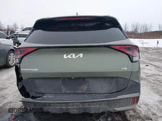 2023 Kia Sportage X-Line with VIN 5XYK6CAF0PG109283, listed as a IAAI auction lot 41684045 with 22,697 mi miles. Bid and sale history available at carsss.com. Image 16.