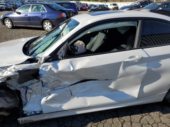 2016 BMW 2 Series 228i with VIN WBA1F9C50GV545124, listed as a Copart auction lot 82929934 with 0 mi miles and Salvage Title. Bid and sale history available at carsss.com. Image 7.
