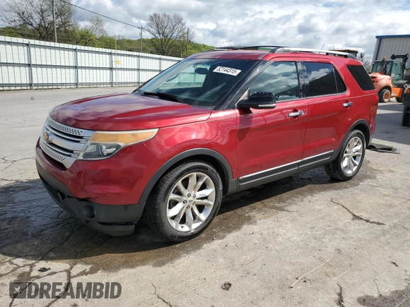 2014 Ford Explorer XLT with VIN 1FM5K7D85EGB94270, listed as a Copart auction lot 52144315 with 207,572 mi miles and Salvage title. Bid and sale history available at DreamBid. Image 1.