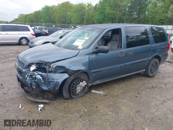 2007 Chevrolet Uplander LS Fleet with VIN 1GNDV23117D101352, listed as a IAAI auction lot 41977504 with 223,749 mi miles and . Bid and sale history available at DreamBid. Image 6.