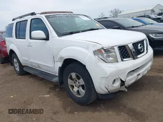 2007 Nissan Pathfinder SE with VIN 5N1AR18W97C640012, listed as a IAAI auction lot 42062693 with 298,370 mi miles. Bid and sale history available at carsss.com. Image 1.
