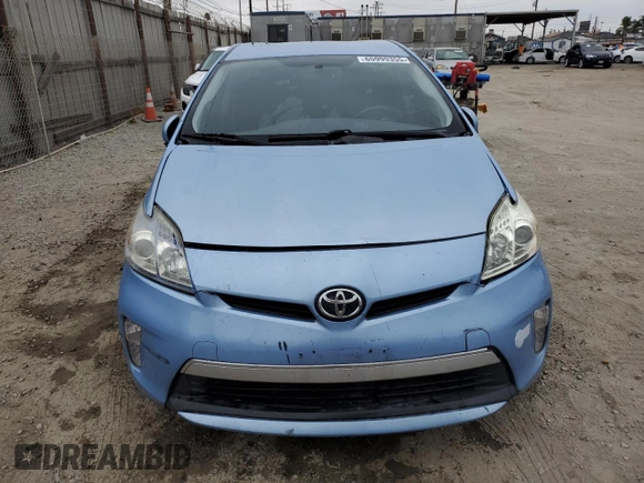 2015 Toyota Prius Advanced with VIN JTDKN3DP7F3075451, listed as a Copart auction lot 65999355 with 199,369 mi miles and Salvage title. Bid and sale history available at DreamBid. Image 5.